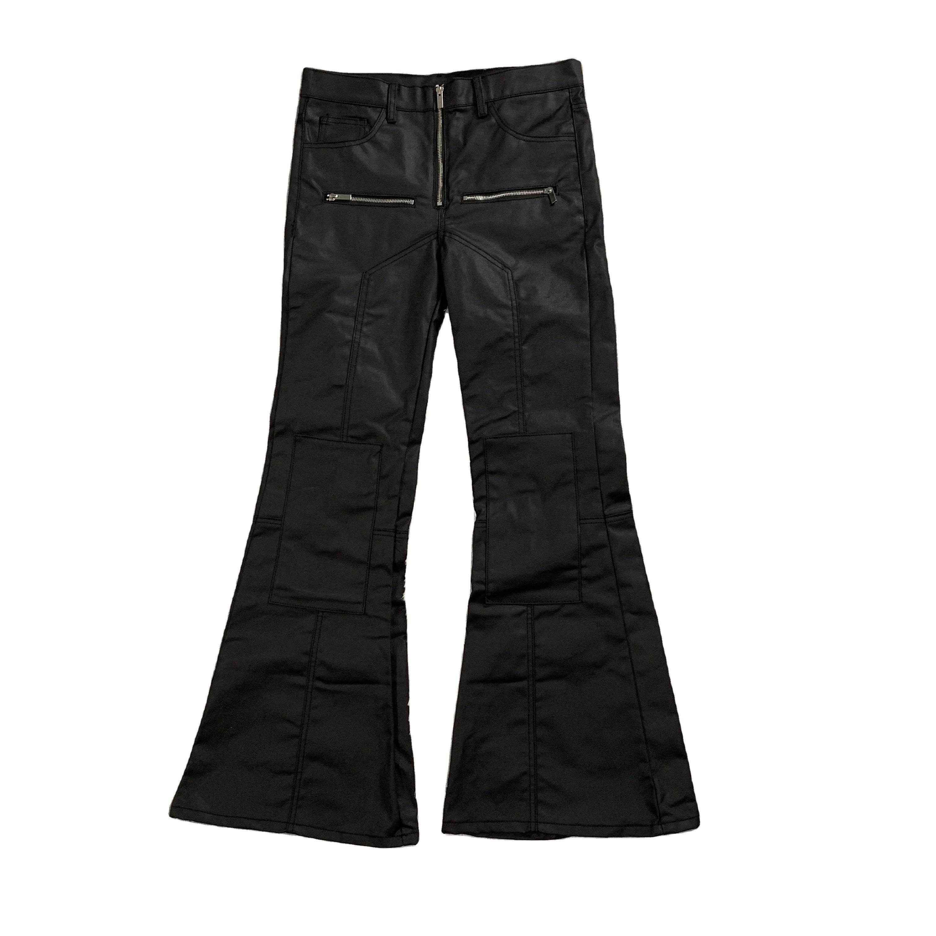 bolan似black waxed flare denim opium Rick Owens Waxed Bolan Denim | eBay