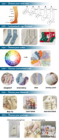 Chaussettes de yoga avec logo mignon à motifs personnalisés, chaussettes Pilates confortables et chaudes, chaussettes de yoga de gymnastique