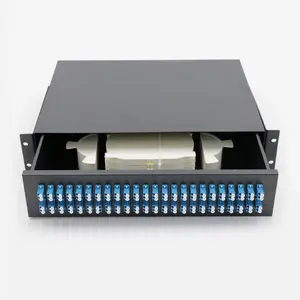 Ftth Box Outdoor IP65 Waterproof 8 12 16 24 96 Core Port Fiber Optical Patch Panel
