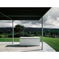 Cuisine extérieure modulaire de luxe en acier inoxydable pour barbecue, jardin et camping