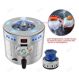 Machine à glace sèche commerciale + refroidisseur de refroidisseur de tasse de <span class=keywords><strong>vin</strong></span> de Froster en verre pour le refroidissement rapide de Cocktail de bière de barre relient la bouteille de gaz de Co2 - Product Image 5