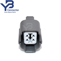 Conector YB 6189-0132 HW 2.3mm(090) Conector Hembra de 4 Pines para Sensor de Oxígeno Automotriz