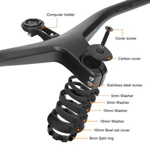 TOSEEK Karbon Entegre <span class=keywords><strong>MTB</strong></span> Gidonu 28.6mm Dahili Bilgisayar Montaj Aparatı ile Yüksek Dayanımlı Yapı <span class=keywords><strong>MTB</strong></span> Gidonu OEM ODM - Product Image 5