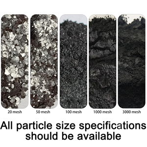 Poudre de <span class=keywords><strong>graphite</strong></span> cristallin micronisé à haute teneur en <span class=keywords><strong>carbone</strong></span> -325 Mesh, <span class=keywords><strong>graphite</strong></span> naturel pour additifs de fonderie de précision - Product Image 5