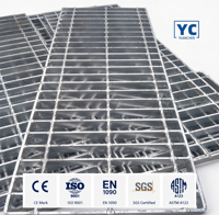 Passerelle d’accès antidérapante en acier galvanisé à chaud pour plates-formes de tours éoliennes – OEM