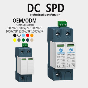 Dispositivo de Protección Contra Sobretensiones Monofásico de Cobre y Plástico Leikexing LKX-<span class=keywords><strong>C40</strong></span> AC SPD 220V-385V (Tipo <span class=keywords><strong>2</strong></span>) para Equipos Electrónicos Solares - Product Image 5