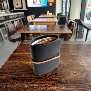 For Men's Slim <b>RFID</b> <b>Blocking</b> Money Clip <b>Wallet</b> Short Nylon Lining Receipt Holder Travel Presenter - Product Image 5