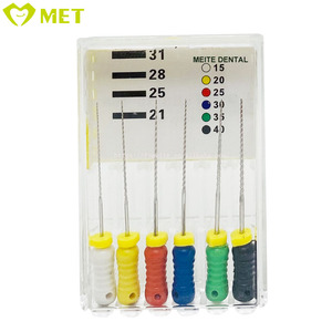 Endodontische Feile 21mm Dental <span class=keywords><strong>K</strong></span>-Feile/Spreizer 25mm <span class=keywords><strong>NITI</strong></span> Endo Wurzelkanal Handfeilen # 15-40 Dentalbedarf - Product Image 6