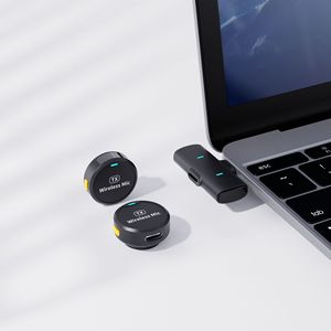 Zoom M1 2,4G Micrófono Lavalier de solapa inalámbrico Micrófonos de botón redondo profesional para Vlog Youtube - Product Image 3