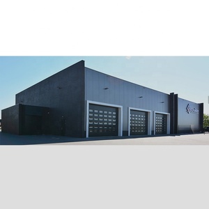 1000sqm 25x40m giá rẻ với cửa cuốn kho vải và dệt kho kho nhà thép cấu trúc - Product Image 6