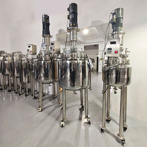 Vente en gros de réacteurs chimiques mélangeurs à double enveloppe en acier inoxydable de grande capacité (1L, 2L, 5L, 10L, 20L, 50L, 100L, 200L, 500L) adaptés pour - Product Image 3