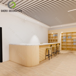 Étagères murales de haute qualité en bois pour bibliothèques, librairies et mobilier scolaire – Bibliothèque en libre-service - Product Image 3