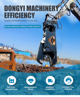 Offre Spéciale : Équipement de recyclage environnemental, Accessoires pour mini-excavatrices, Cisailles hydrauliques à bec d'aigle avec rotation à 360° ° Rotatif