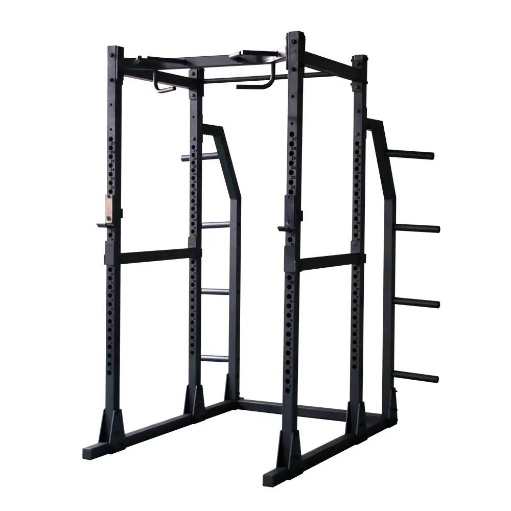 Fitness Power Rack Weightlifting Strength Training Gym Equipment Single Station Squat Stands