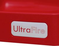 Support pour extincteur double UltraFire pour le rangement - Rouge Fabriqué en Chine Non dangereux