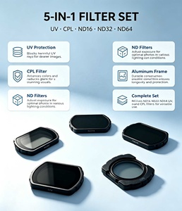 Accessoires pour drone, objectif d'appareil photo, filtre UV CPL ND16 ND32 ND64, ensemble de filtres, verre optique de haute qualité, protection pour <span class=keywords><strong>Mini</strong></span> <span class=keywords><strong>3</strong></span> <span class=keywords><strong>Pro</strong></span> - Product Image 1
