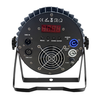 18X10W RGBW 4 en 1 Projecteur LED Par Lumière changeante de couleur Parcans Powercan Fonctionnement en parallèle Intérieur DJ Club Disco Party Éclairage de scène