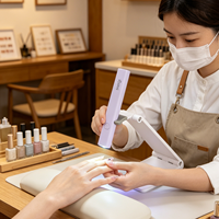 Lampe à ongles UV sans fil SNRQI, prix bas, vente en gros, lampe à ongles LED UV, solution tout-en-un, lampe à ongles LED mini portable sans fil
