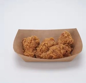 Bandeja de Papel Ecológica para Alimentos Fritos, Hambúrgueres, Lanches e Uso em Restaurantes para Viagem - Product Image 6