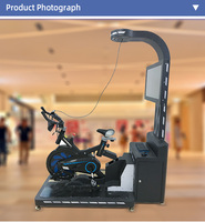 Máquina de Juegos de Realidad Virtual Dinámica 9D, Bicicleta Eléctrica de Realidad Virtual 9D
