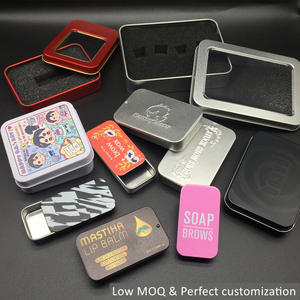 Bán Buôn 80X34X11 Mét <span class=keywords><strong>Mini</strong></span> Hình Chữ Nhật Bạc/Matte Đen 15 Gam Lip Balm Lưu Trữ Slide <span class=keywords><strong>Tin</strong></span> <span class=keywords><strong>Box</strong></span> - Product Image 5