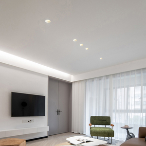 Đèn Chiếu Sáng Gia Đình 7.5Cm, Đèn Chiếu Sáng Che Giấu Cho Lối Vào Hành Lang Không Biên Giới, Đèn Led Âm Trần Siêu Mỏng - Product Image 3