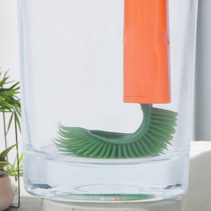Éponge TPR <span class=keywords><strong>de</strong></span> brosse <span class=keywords><strong>de</strong></span> nettoyage <span class=keywords><strong>de</strong></span> tasse et <span class=keywords><strong>de</strong></span> bouteille multifonctionnelle <span class=keywords><strong>de</strong></span> haute qualité pour les couvercles concaves d'écart nettoyant la vente d'usine - Product Image 4