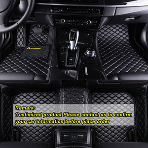 <span class=keywords><strong>Tappetini</strong></span> Auto in PVC 5D Personalizzati di Lusso in Pelle Marrone Rownfur, Spedizione Gratuita in Russia - Product Image 2