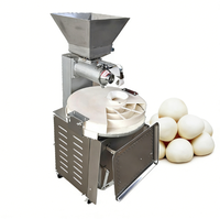 Machine à faire des petits pains cuits à la vapeur QDMECH pour usage commercial |   Machine à former des boulettes de pâte 30 pièces/min