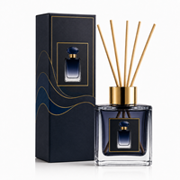 Diffuseurs de parfum d'ambiance liquides écologiques à marque privée, ensembles de diffuseurs à bâtonnets, logo personnalisé, coffret cadeau haut de gamme, fabricant OEM pour hôtels et appartements