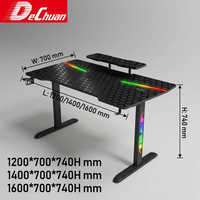 Table de jeu robuste avec support pour écran, certifiée CE, livraison rapide