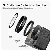 Accessoires pour caméra Telesin AGC, objectif optique pour DJI Action 3/4, filtre polarisant circulaire CPL, filtre à densité neutre ND8 16 32, ensemble de filtres