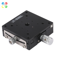 C&K 60x60 mm JT Series JT1-6080 Manual Dovetail Goniometer Stage Positioning Stage Linear Stage for Other Optical Instruments