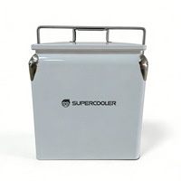 Glacière isotherme 13L pour pique-nique, camping et boissons sportives