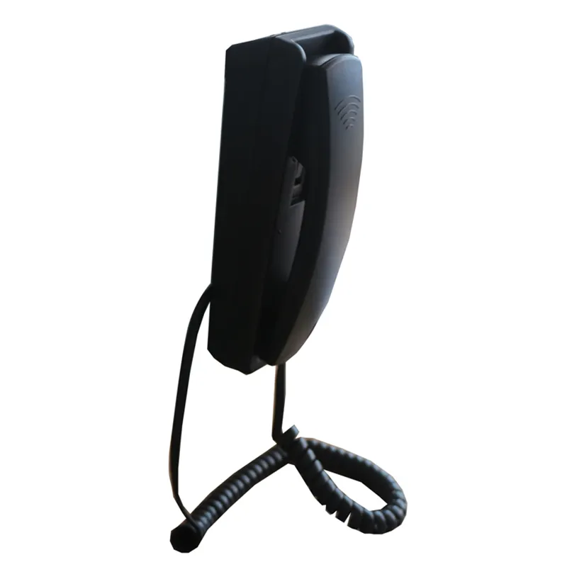 Auricular portátil de pared VOIP usb con interruptor PTT para teléfono de emergencia