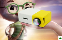 Offre Spéciale vidéo-projecteur CY200 600 ANSI lumens grand écran projecteur intelligent portable extérieur en haute définition pour la maison
