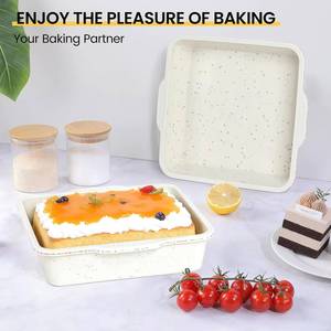 Moule à pain et gâteau en silicone MUYULINS Factory Square LFGB antiadhésif sans BPA avec cadre métallique renforcé pour toasts et brownies - Product Image 1