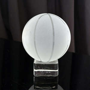 Nouveau basket-ball en verre cristal optique avec MH-Q0143 d'événements sportifs de base - Product Image 2
