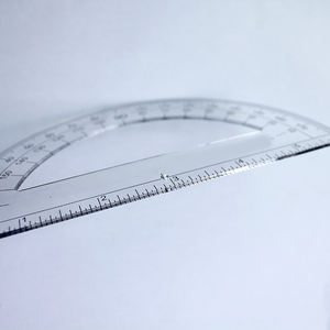 Winkelmesser <span class=keywords><strong>Universal</strong></span> 180 Grad Großer Winkelmesser Schul- und Bürobedarf Mathematik-Winkelmesser Lineal - Product Image 3