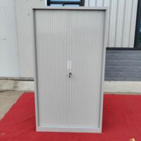 Fournisseur d'usine Porte à enroulement métallique Armoire de classement en acier pour bureau Armoire tambour Serrure à clé pour chambre à coucher École Gymnase