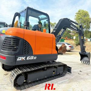 Mini-excavatrice Develon Dx60 Dx60-9c, engin de construction de haute qualité, excavatrice sur chenilles Doosan Dx 60, machine de terrassement neuve - Product Image 1