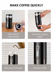 Cafetera Espresso Portátil para Café Molido y Cápsulas, Máquina de Café para Viajes - Product Image 5