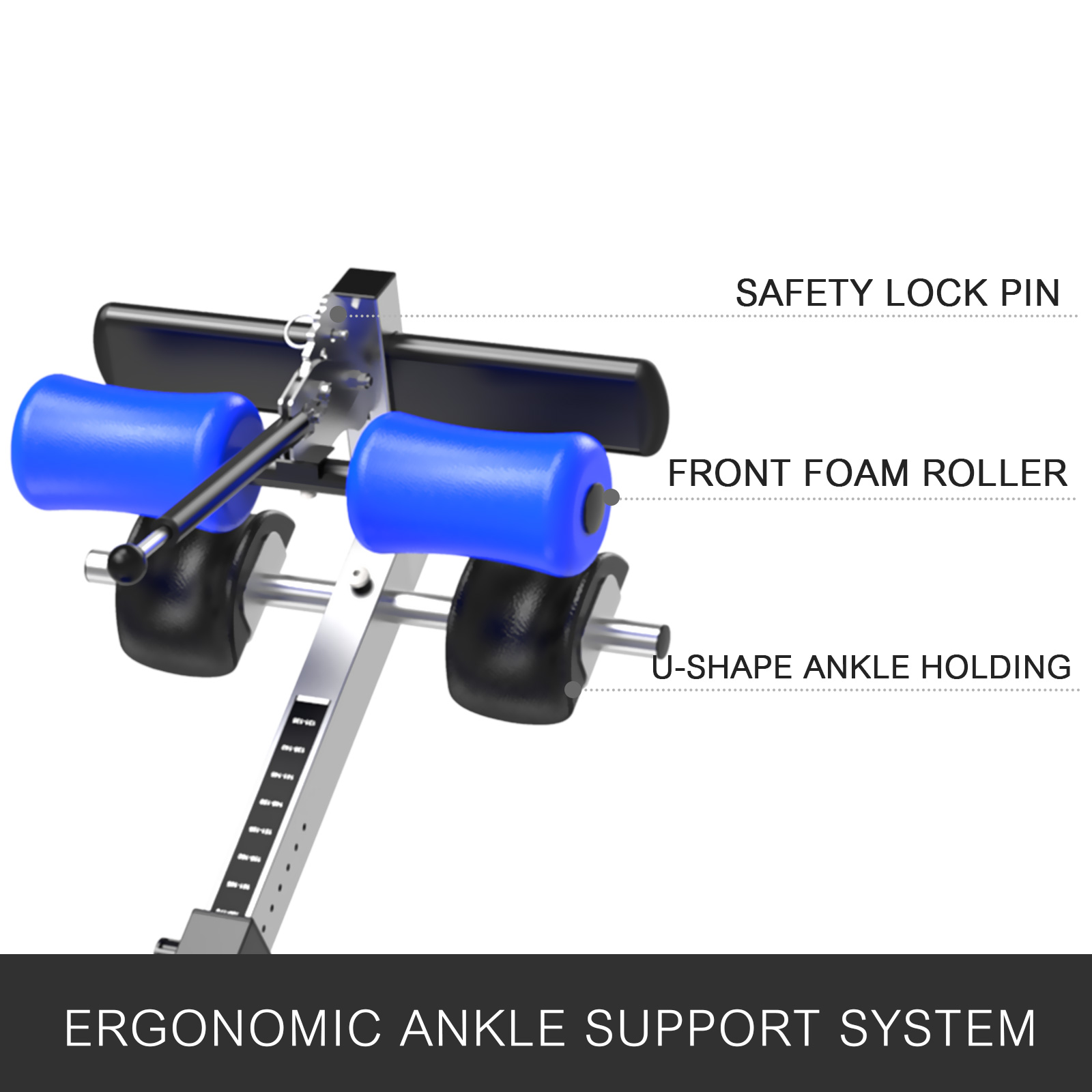 Protective Belt Back Stretcher Machine for Pain Relief Therapy/Gravity Heavy Duty Inversion Table for exerice
