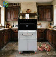 Four à steak portable Layared, design élégant, en acier inoxydable, pour grillades familiales, four à steak au gaz
