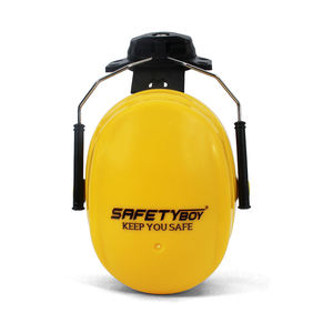 Protectores Auditivos SAFETYBOY de Material ABS con Cancelación de Ruido, Protectores Auditivos de Seguridad Insonorizantes y Casco - Product Image 2