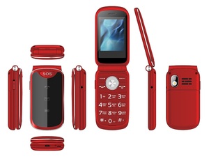 Teléfono Móvil Flip Personalizado de 2.4 Pulgadas con Altavoz Grande, Teclado Táctil, Botón SOS, Botones Grandes para Personas Mayores, GOTEL M3 - Product Image 6