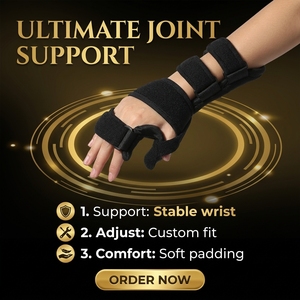 Férula Ajustable de Soporte y Compresión para Muñeca y Mano, para Recuperación, Alivio del Dolor, Túnel Carpiano, Artritis, Tendinitis y Fracturas - Product Image 6