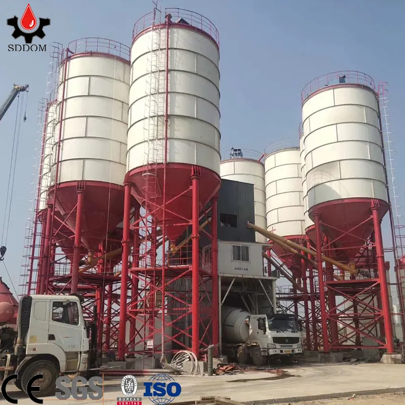 CE ISO belgesi 30 t ~ 4000t un depolama tankı silosu para harina de gaz tahıl silosu 1000 ton
