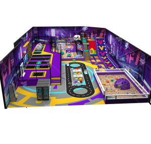 Pokiddo Centro de Juegos Interior de 800 m², <span class=keywords><strong>Go</strong></span> Karts Comerciales, Piscina de Arena, Parque de Trampolines para Todas las Edades - Product Image 3