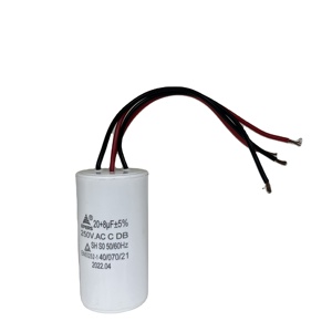 Epers ตัวเก็บประจุ<span class=keywords><strong>250VAC</strong></span> CBB60 <span class=keywords><strong>50</strong></span>/<span class=keywords><strong>60Hz</strong></span>, ตัวเก็บประจุโลหะโพรพิลีนฟิล์มโลหะทนทานต่อ5% สำหรับปั๊มน้ำตัวเก็บประจุ AC - Product Image 1